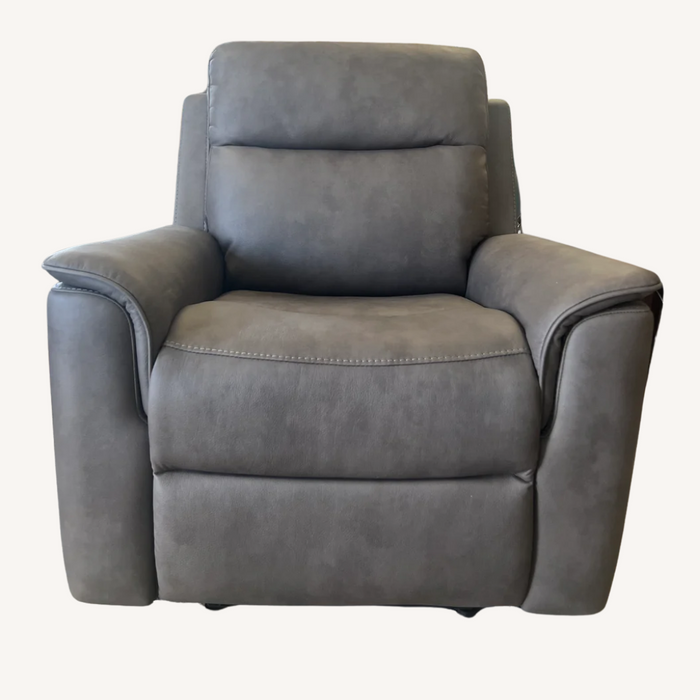 Verona Grey Power Recliner Armchair