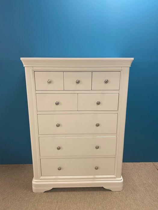 8 Drawer Tall Chest | Taupe Color | Mabel Bone Collection