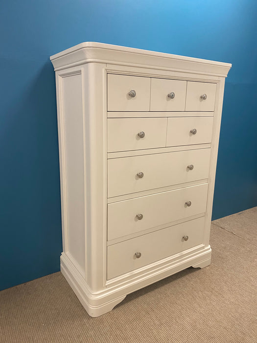 8 Drawer Tall Chest | Taupe Color | Mabel Bone Collection
