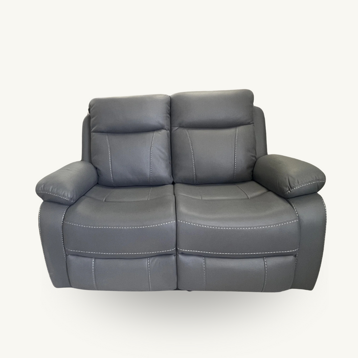 Positano Grey 2 Seater Recliner Sofa
