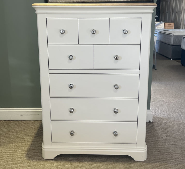 Tall Chest of Drawers | Santorini Collection | Oak Finish