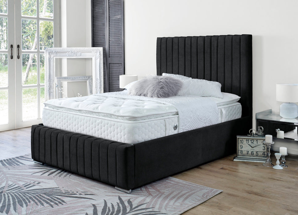Naples Black | Kingsize Bedframe | Bella