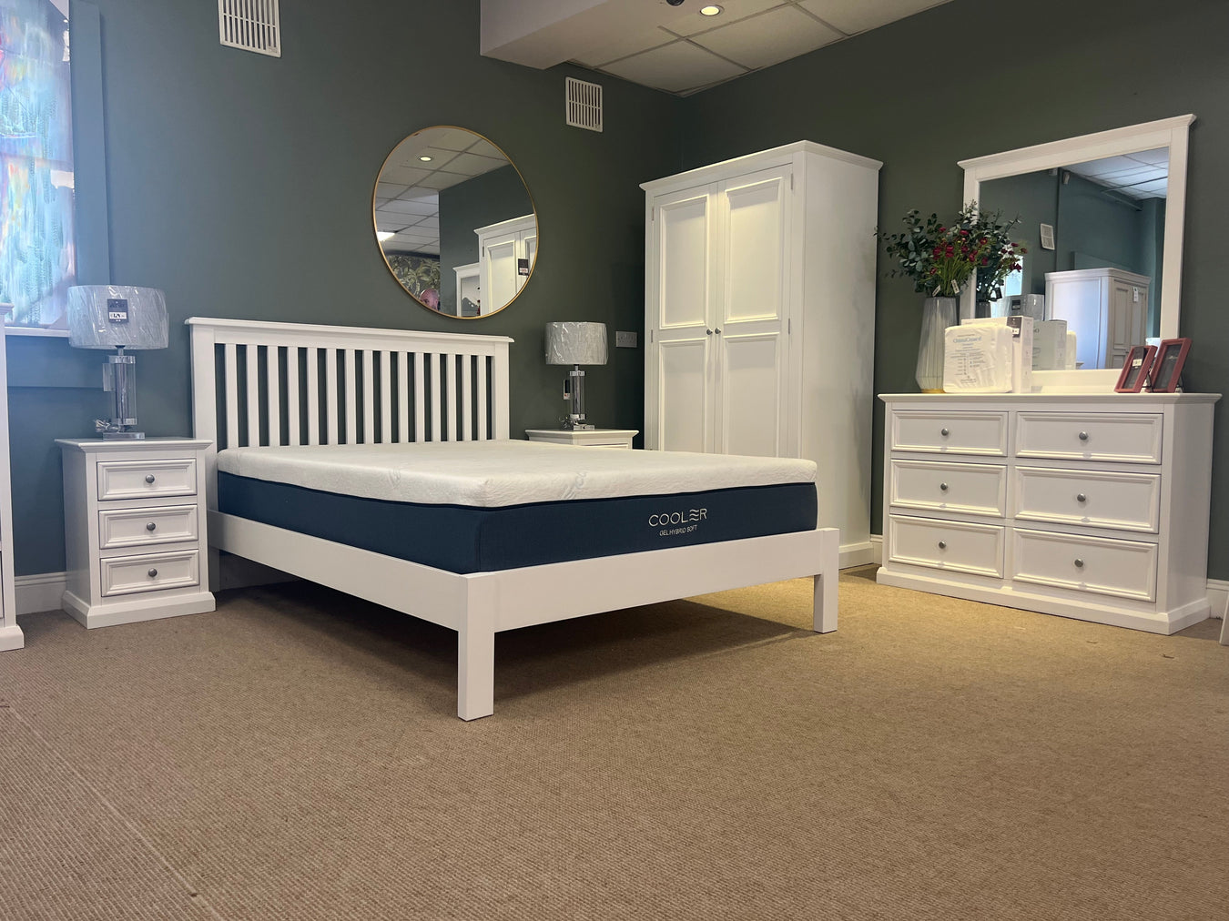 Trent White Range – Elegant Solid Pine Bedroom Collection