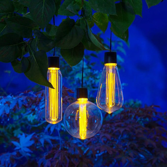 Noma Solar Bulb String Of 3