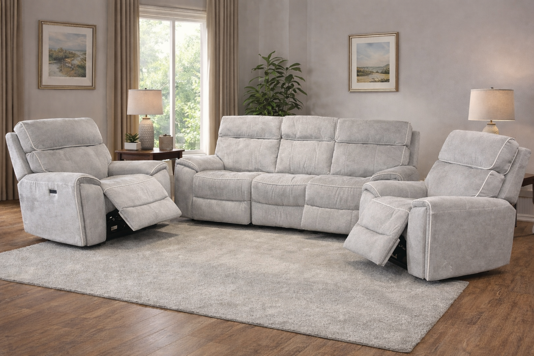 Alexis 3+1+1 Motorised Recliner Sofa Set