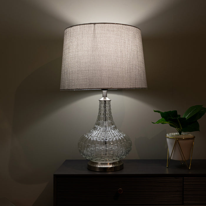 Lana Bulb Table Lamp Charcoal 60cm