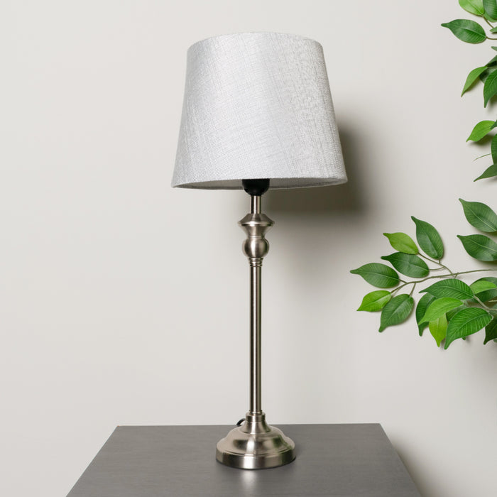 Dani Mini Buffet Lamp Silver/grey 53cm