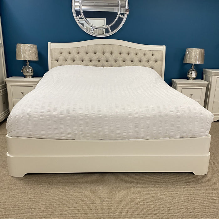 Mabel Bone Kingsize Bedframe