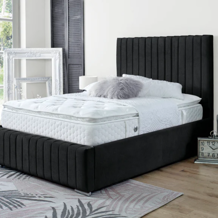 Black Velvet | Double Bedframe | Bella