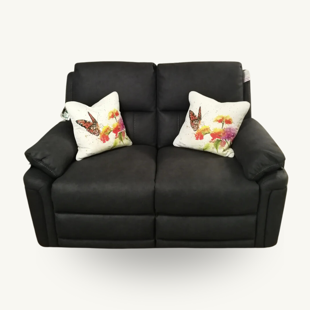 2 Seater Sofa | Graphite Grey | Charles Collection