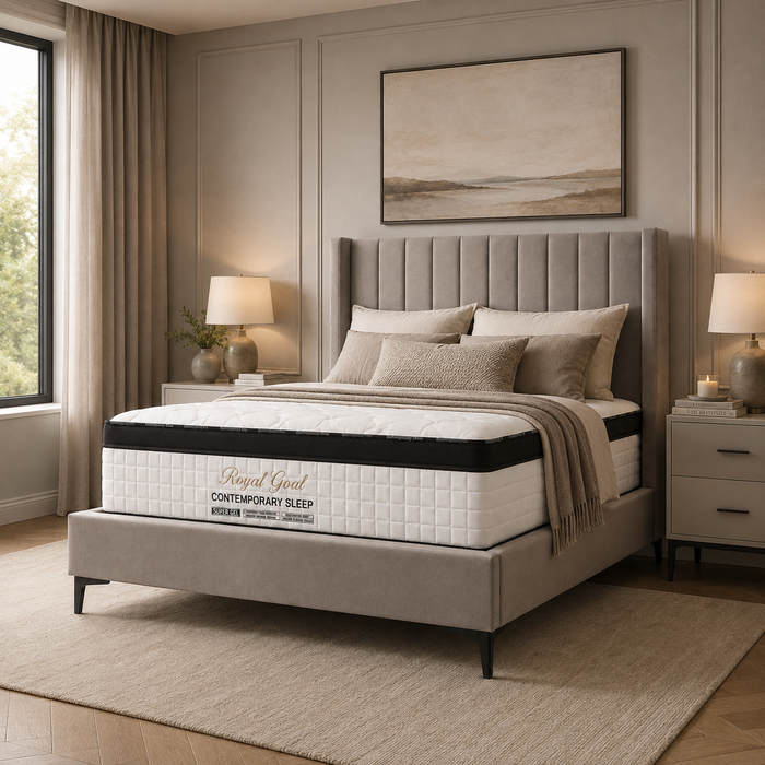 Rowan Taupe Bedframe
