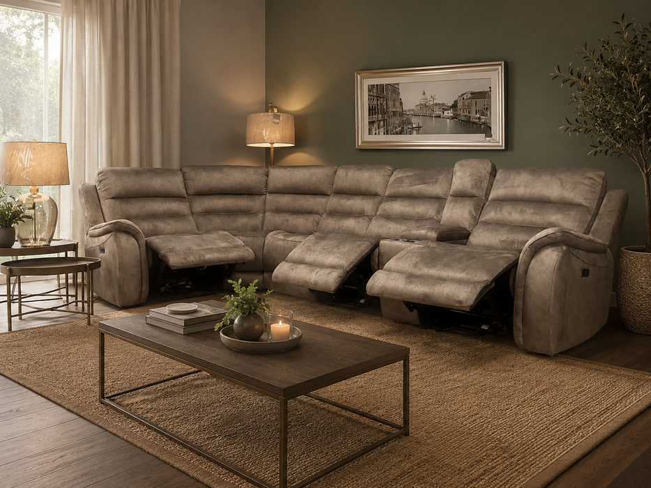 Empire Power Modular Recliner Corner Sofa