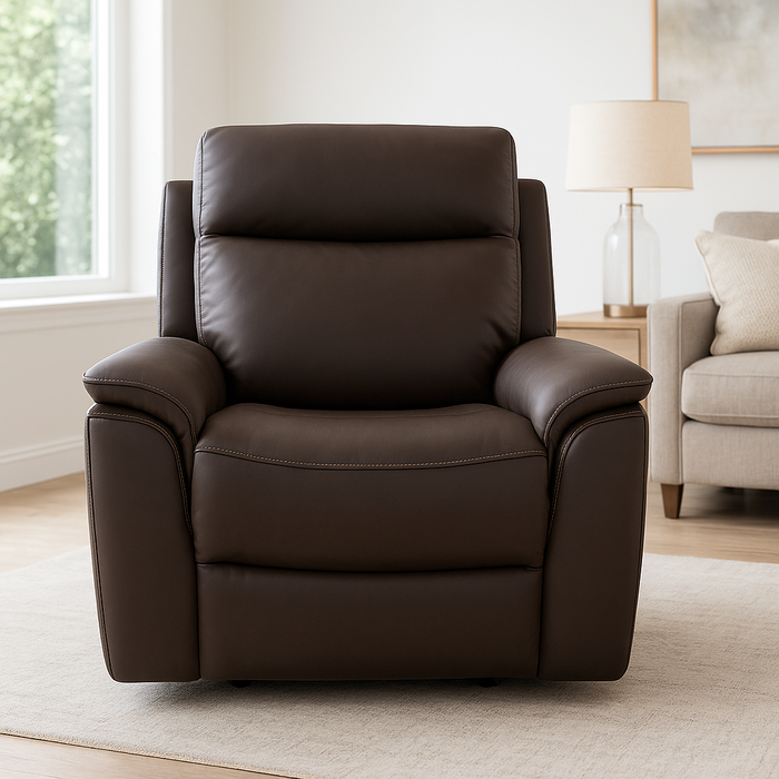 Brown Power Recliner Chair | Verona Collection