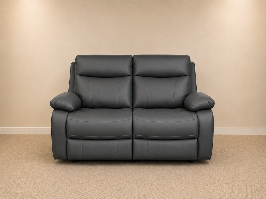 Positano Grey 2 Seater Recliner Sofa