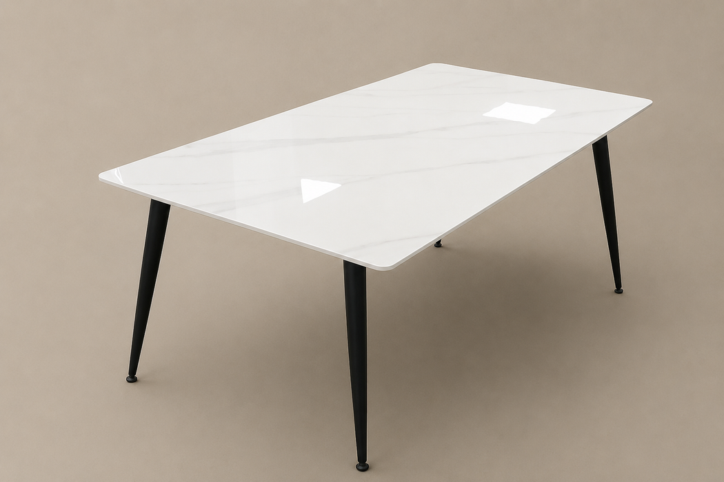 RUBY 1.6M TABLE - WHITE