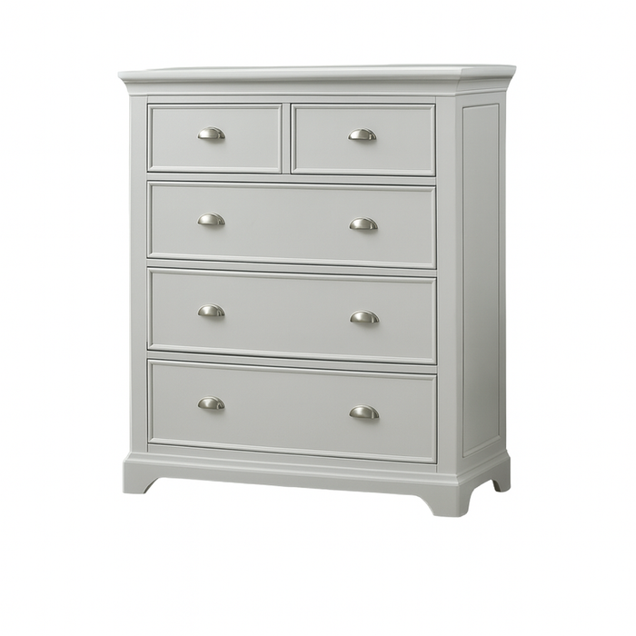 Chest Of Drawers | Coastal Collection | White Satin Finish