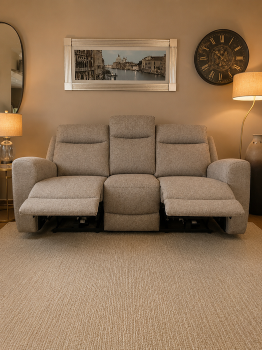 Harper 3+1+1 Power Recliner Suite – Taupe