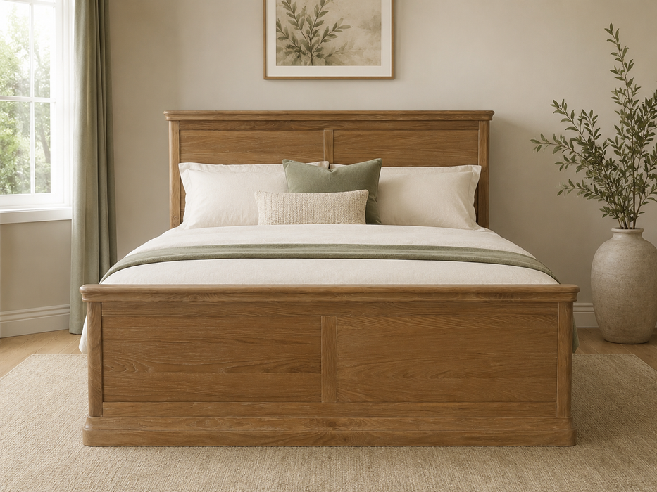 Toulouse Solid Oak Bedframe