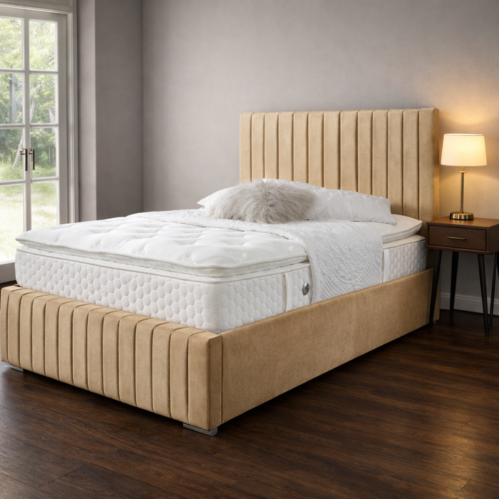 Bella Naples Sand | Kingsize Bedframe