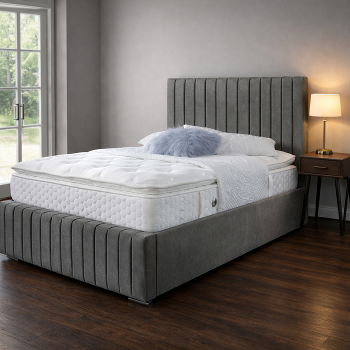 Bella Naples Grey | Kingsize Bedframe