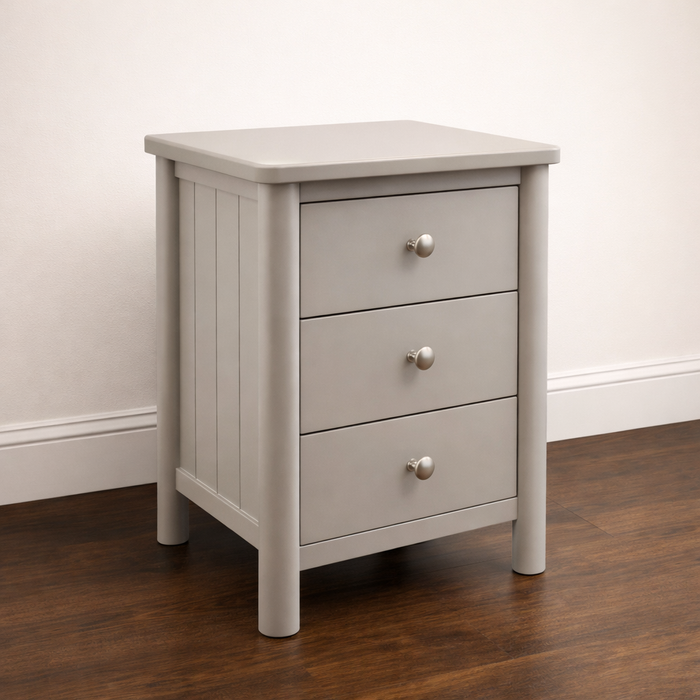 Paris 3 Drawer Bedside Locker