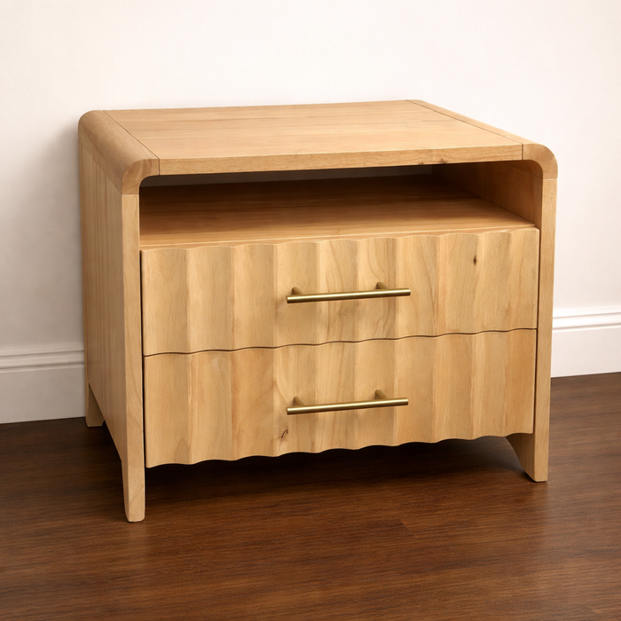 Riveo Bedside Locker With 2 Drawer