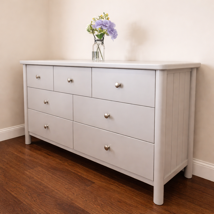 Paris 7 Drawer Wide Chest of Drawers