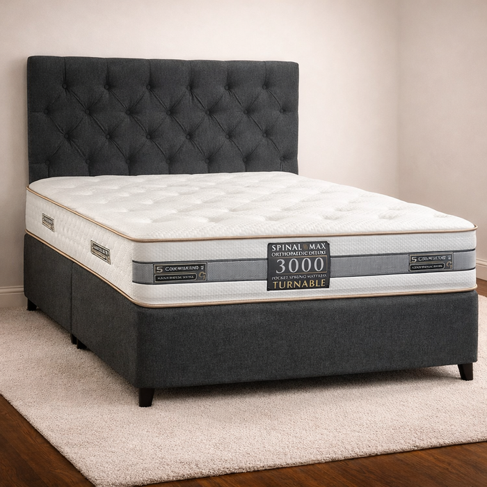 Spinal Max Orthopaedic Deluxe 3000 Pocket Sprung Mattress