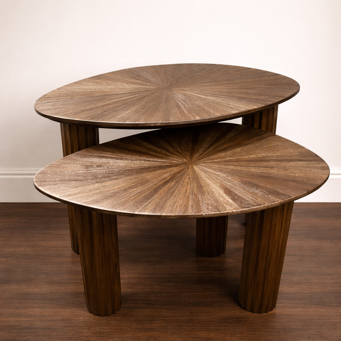 Ray Teak Nest of Coffee tables