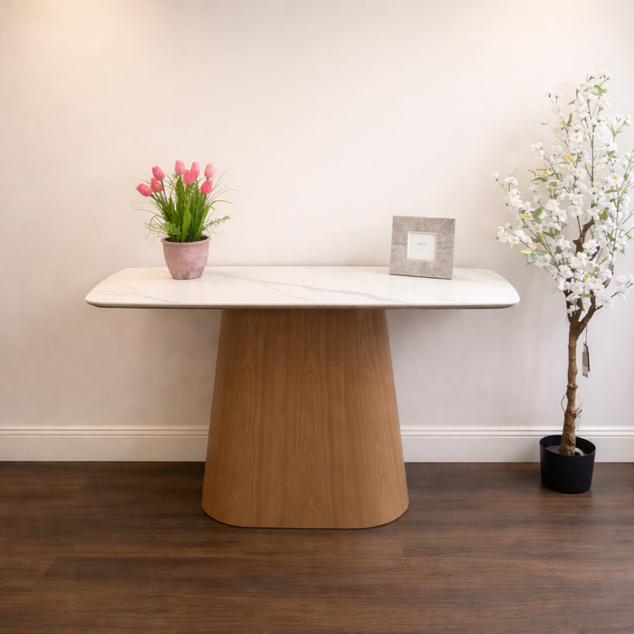 Athena Ceramic Top Console Table