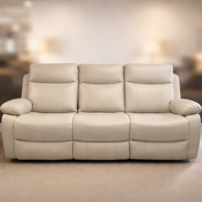 Positiano 3 Seater Reclining Sofa | Beige Colour