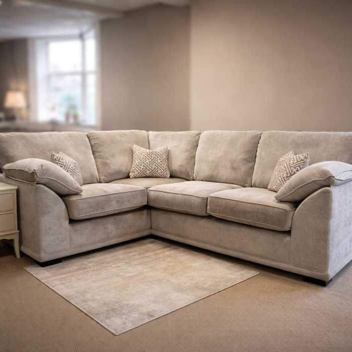 Lucy Enzo Stone Small Corner Sofa