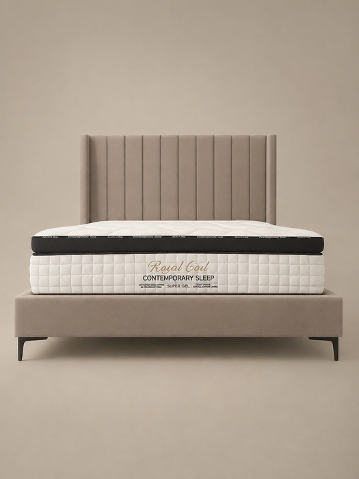 Rowan Taupe Bedframe