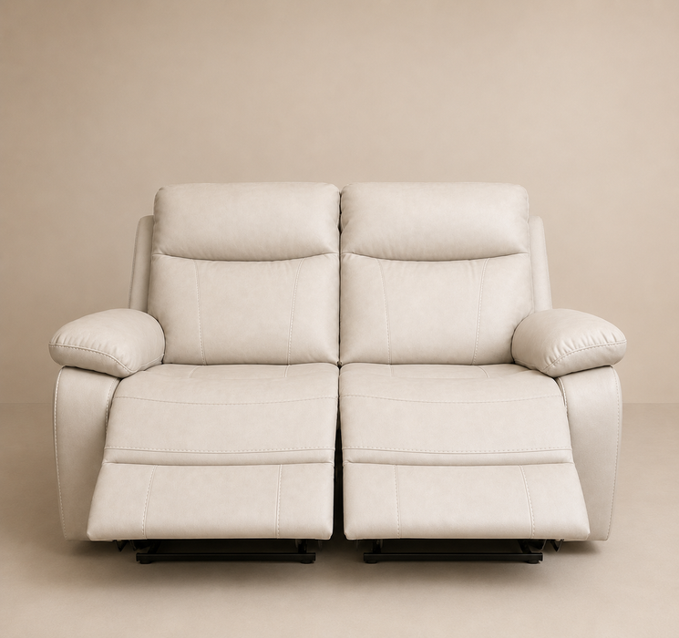 Positano Beige 2 Seater Recliner Sofa