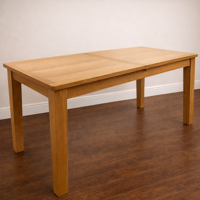Adare Rectangle Oak Extendable Dining Table