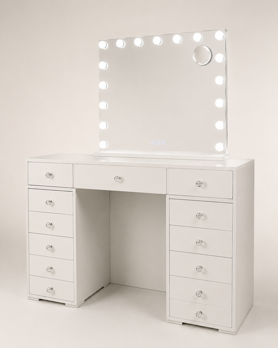 Erika hollywood dressing table bluetooth 120cm