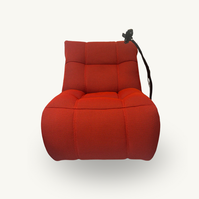 Clarke Swivel Rocker Power Recliner Chair - Red