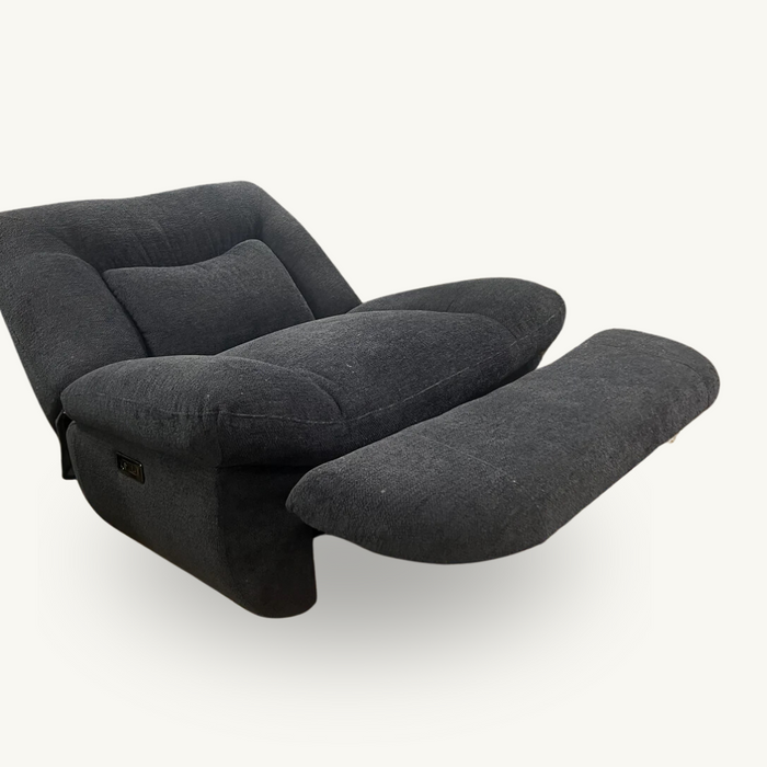 Ebba Reclining Chair - Indigo ***DISPLAY MODEL***