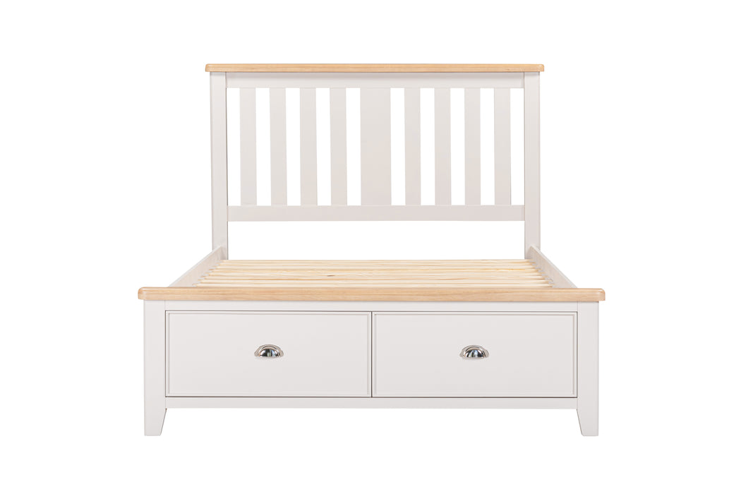 Maya Double Bedframe With 2 Drawers