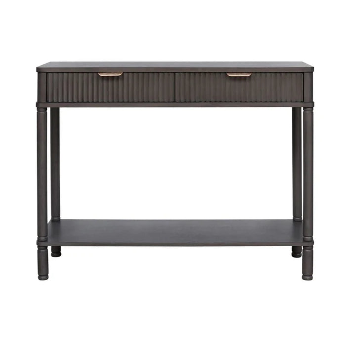 Harmon Grey 2 Drawer Console Table