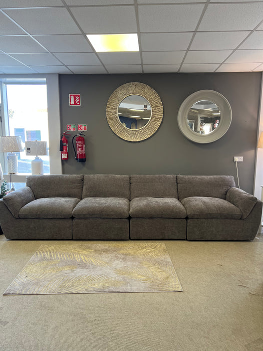 Skellig 5 Seater Stone Modular Corner Sofa