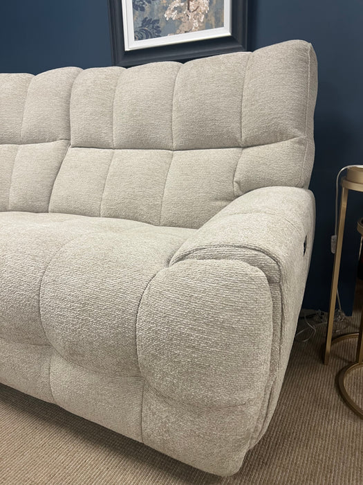 Cloud Silver Modular Power Recliner Corner Sofa