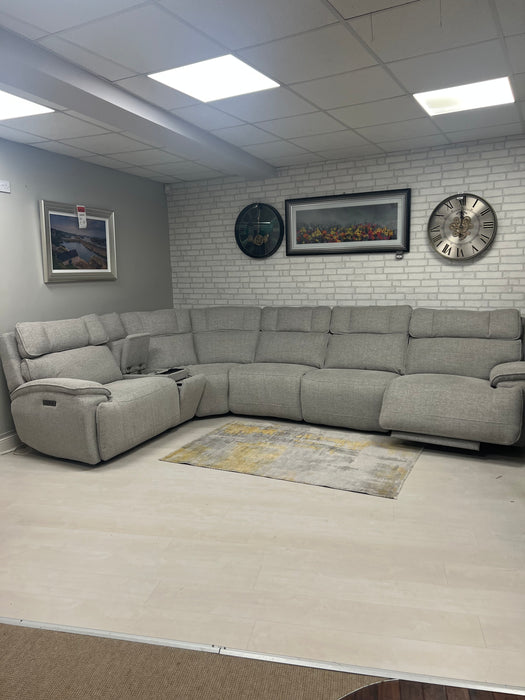 Apex media corner recliner suite
