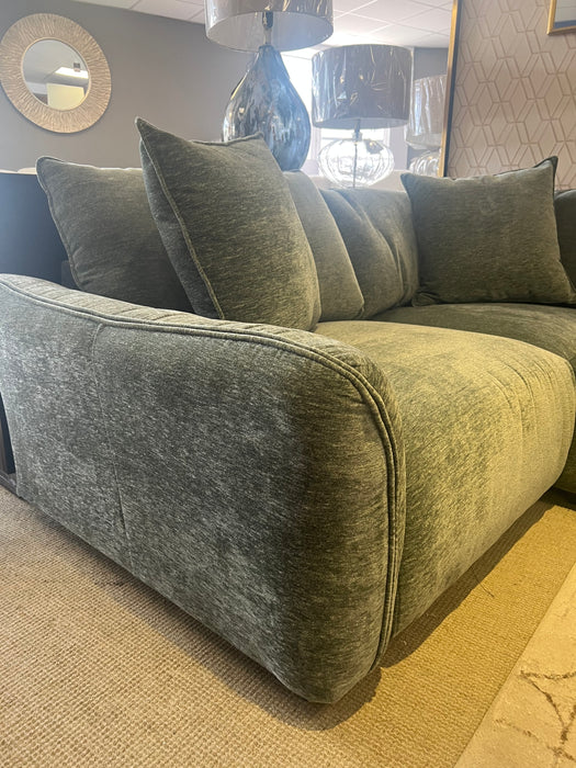 Haven Green Corner Sofa (Display Model Only)
