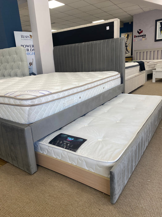CAMBRIDGE BEDFRAME DOUBLE WITH TRUNDLE