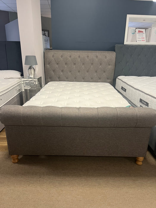 Cambourne Latte | Double Bed-Frame