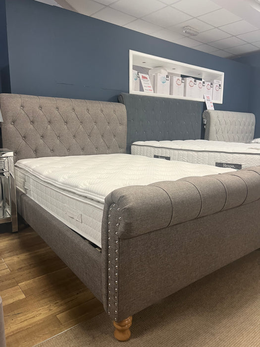 Cambourne Latte | Kingsize Bed-Frame