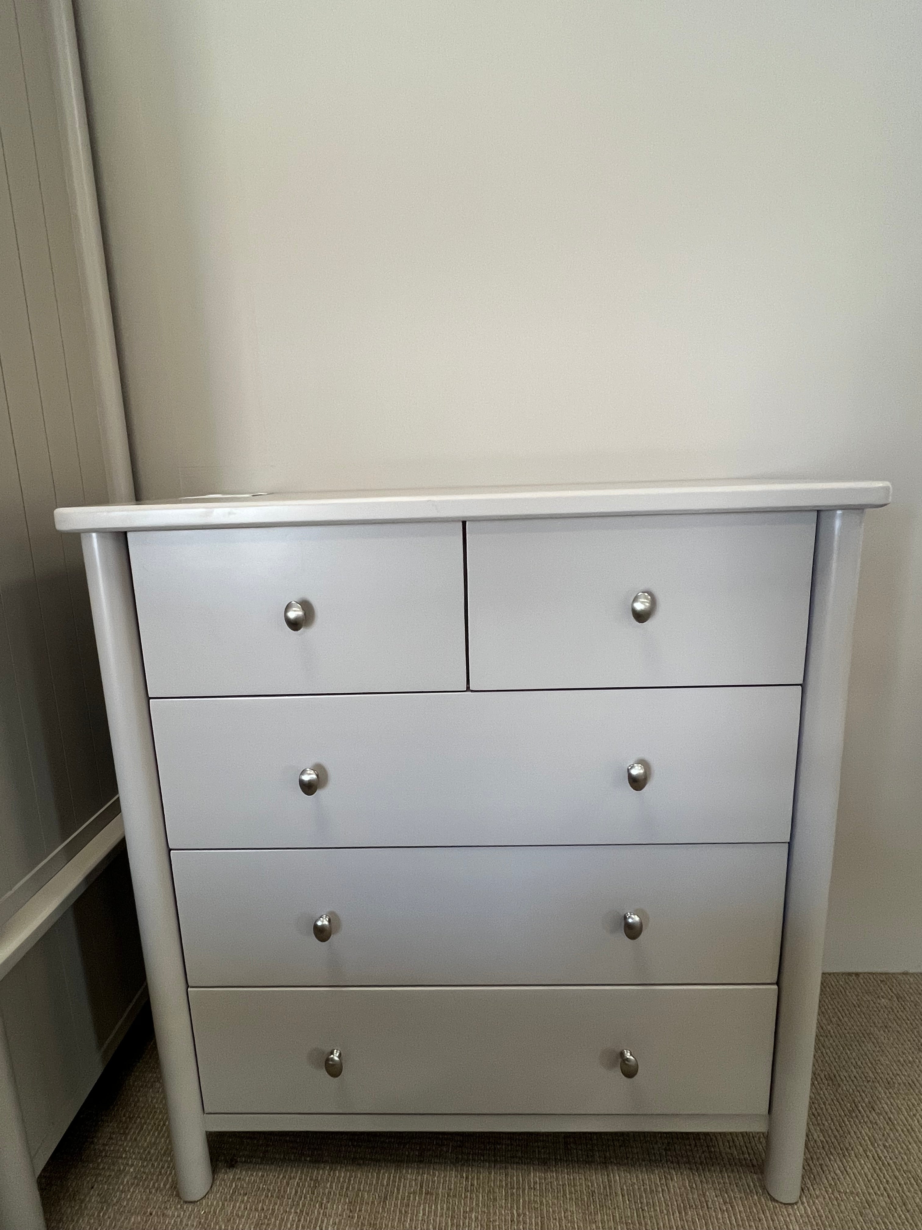 Tallboy Grey Chest | Paris Collection