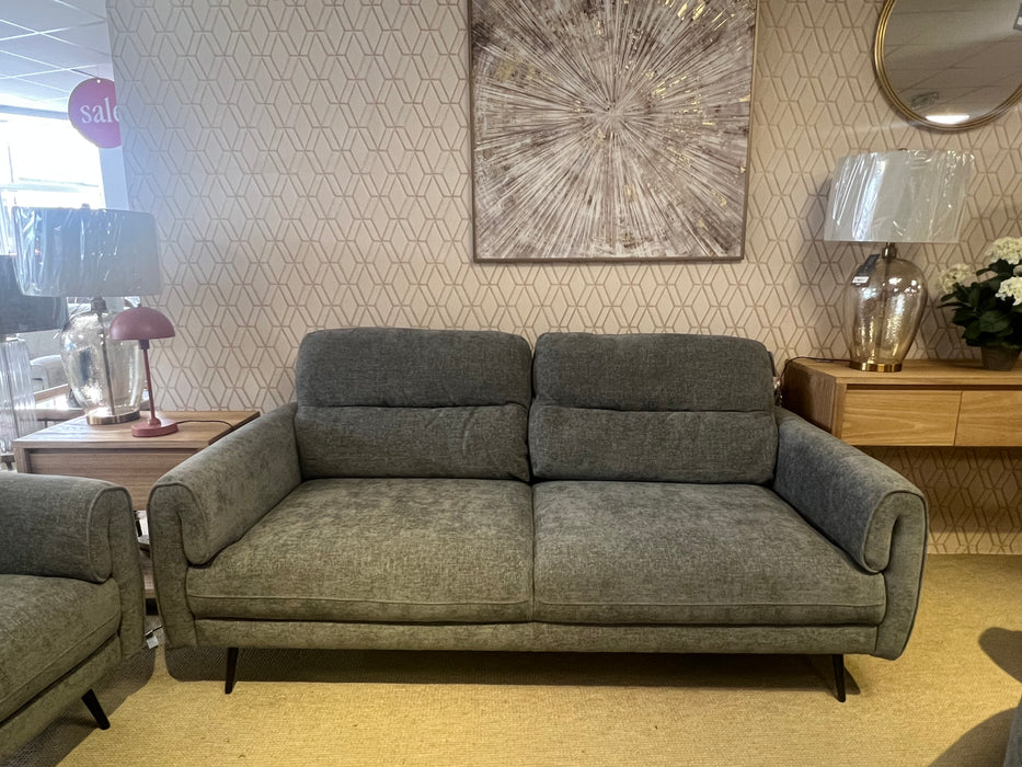 3+2 Contemporary Fabric Sofa Suite | Grey | Ruby Collection