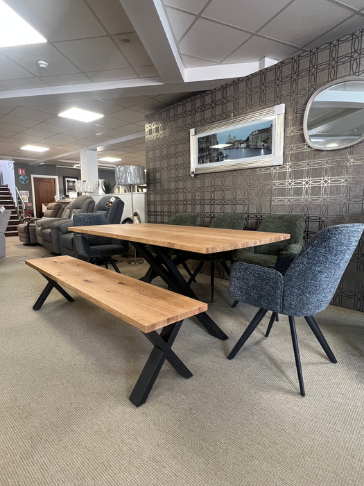 Jupiter Oak 2M Dining Table
